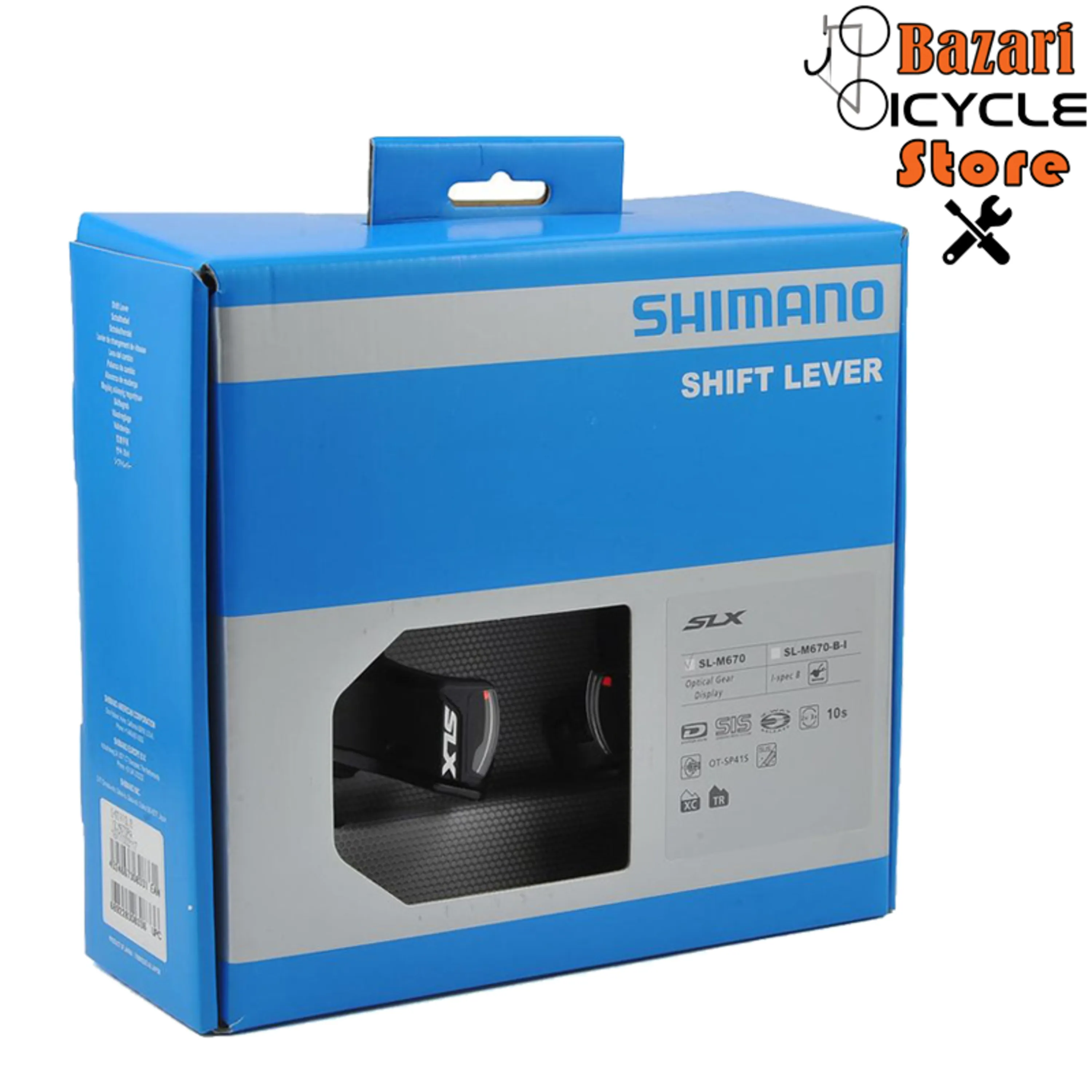 دسته دنده 2/3x10سرعته شیمانو اِس اِل ایکس (SHIMANO SLX) مدل SL-M670